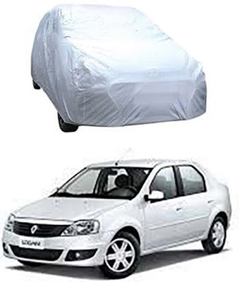 Auto Age Car Cover For Mahindra Logan (Without Mirror Pockets)(Silver)