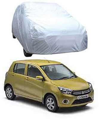 Auto Age Car Cover For Maruti Suzuki Celerio (Without Mirror Pockets)(Silver)