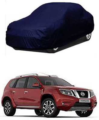 MYTECH Car Cover For Nissan Terrano (Without Mirror Pockets)(Blue)