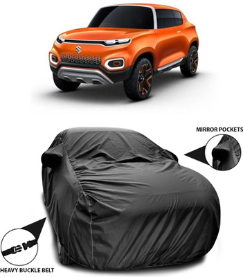 ANTHUB Car Cover For Maruti Suzuki Future-S (With Mirror Pockets)(Black)