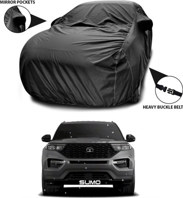 ANTHUB Car Cover For Tata Sumo (With Mirror Pockets)(Black)