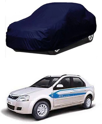 MYTECH Car Cover For Mahindra e-Verito (Without Mirror Pockets)(Blue)