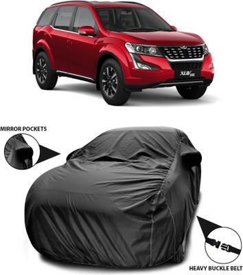 ANTHUB Car Cover For Mahindra XUV 500 (With Mirror Pockets)(Black)