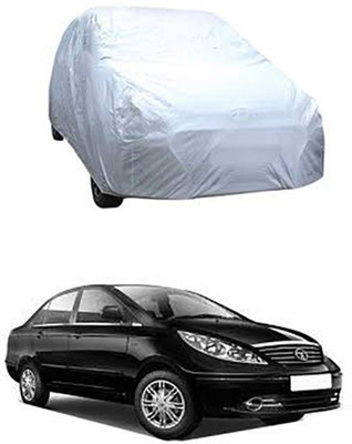MYTECH Car Cover For Tata Manza (Without Mirror Pockets)(Silver)