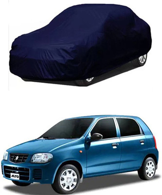 MYTECH Car Cover For Maruti Suzuki Alto (With Mirror Pockets)(Blue)
