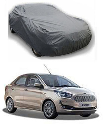 Auto Age Car Cover For Ford Aspire (Without Mirror Pockets)(Grey)