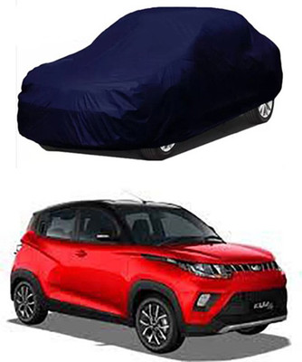 MYTECH Car Cover For Mahindra KUV100 (Without Mirror Pockets)(Blue)