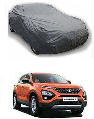 Auto Age Car Cover For Tata Harrier (Without Mirror Pockets)(Grey)