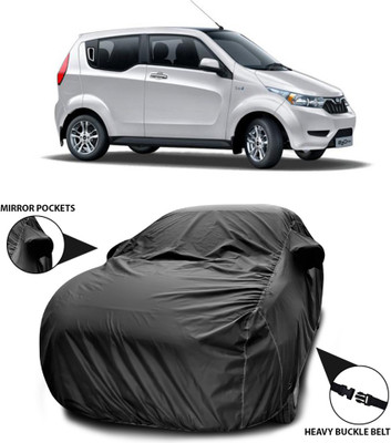ANTHUB Car Cover For Mahindra e2o (With Mirror Pockets)(Black)