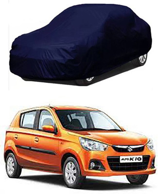 MYTECH Car Cover For Maruti Suzuki Alto K10 (Without Mirror Pockets)(Blue)