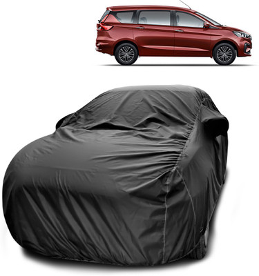 SEBONGO Car Cover For Maruti Suzuki Ertiga (With Mirror Pockets)(Black)