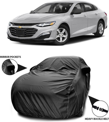 SEBONGO Car Cover For Chevrolet Cruze (With Mirror Pockets)(Black)