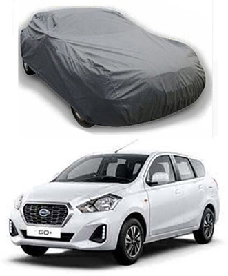 Auto Age Car Cover For Datsun Go+ (Without Mirror Pockets)(Grey)