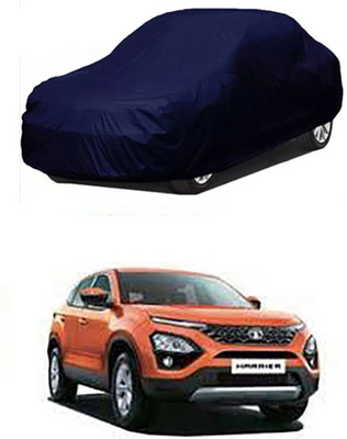 Auto Age Car Cover For Tata Harrier (Without Mirror Pockets)(Blue)