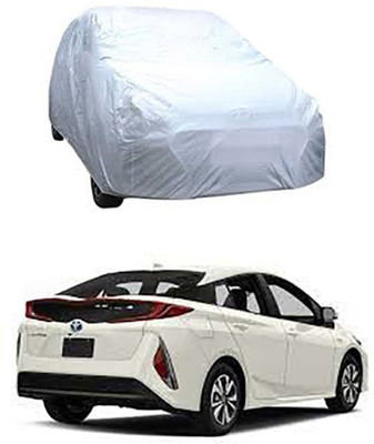 Auto Age Car Cover For Toyota Prius (Without Mirror Pockets)(Silver)