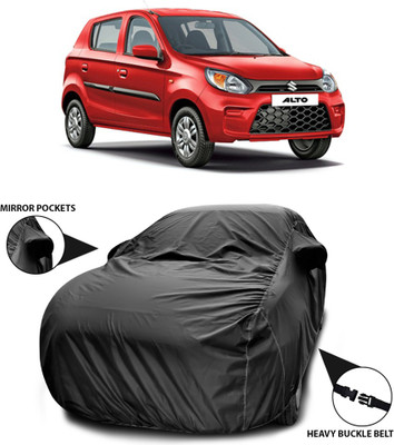 ANTHUB Car Cover For Maruti Suzuki A-Star (With Mirror Pockets)(Black)