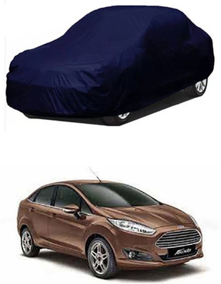 Auto Age Car Cover For Ford Fiesta (Without Mirror Pockets)(Blue)