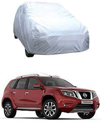 MYTECH Car Cover For Nissan Terrano (Without Mirror Pockets)(Silver)
