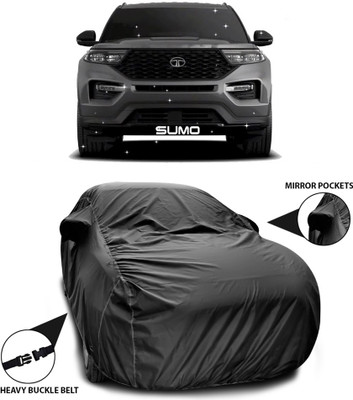 ANTHUB Car Cover For Tata Sumo (With Mirror Pockets)(Black)