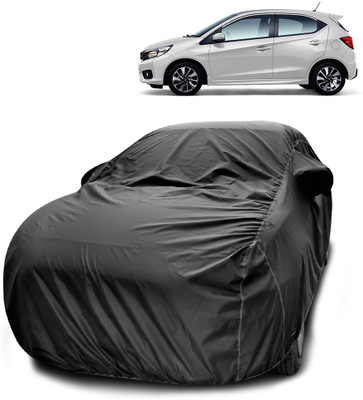 ANTHUB Car Cover For Honda BRV (With Mirror Pockets)(Black)