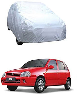 Auto Age Car Cover For Maruti Suzuki Zen (Without Mirror Pockets)(Silver)