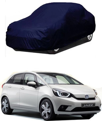 Auto Age Car Cover For Honda Jazz(Blue)