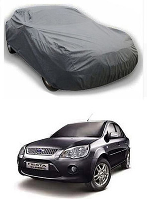MYTECH Car Cover For Ford Fiesta Classic (Without Mirror Pockets)(Grey)