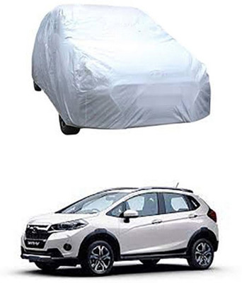 Auto Age Car Cover For Honda WRV (Without Mirror Pockets)(Silver)