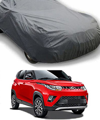 MYTECH Car Cover For Mahindra XUV500 2020 (Without Mirror Pockets)(Grey)