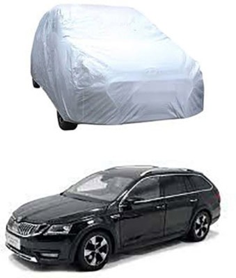 Auto Age Car Cover For Skoda Octavia Combi (Without Mirror Pockets)(Silver)