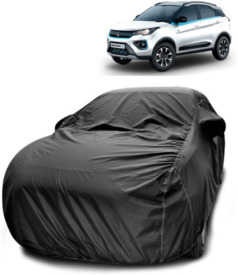 ANTHUB Car Cover For Tata Nexon (With Mirror Pockets)(Black)