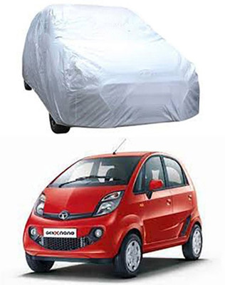 Auto Age Car Cover For Tata Nano Genx (Without Mirror Pockets)(Silver)