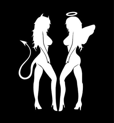 Helsov Sticker & Decal for Car & Bike(White)