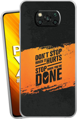 mobom Back Cover for Poco X3(Multicolor, Dual Protection, Silicon, Pack of: 1)