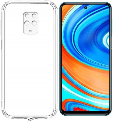 Phone Care Flip Cover for Xiaomi Redmi Note 9 Pro Max(Transparent, White, Grip Case, Pack of: 1)