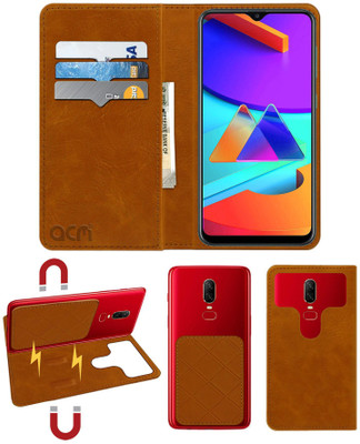 ACM Flip Cover for Kekai S5 Smart 2020(Gold, Cases with Holder, Pack of: 1)