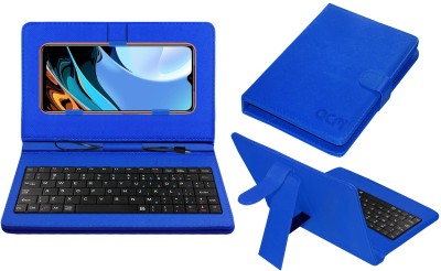 ACM Keyboard Case for Redmi 9 Power(Blue, Cases with Holder, Pack of: 1)