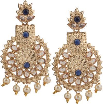 piah fashion 9269 Brass Drops & Danglers