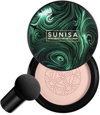 sunisa Mushroom Head Make up Air Cushion BB Cream Waterproof Liquid FOUNDATION Foundation(White, 20 g)