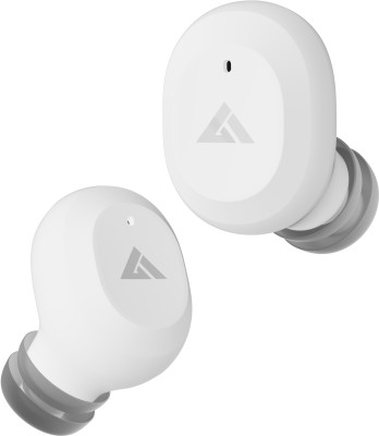 Boult Audio AirBass Combuds Bluetooth Headset (White, True Wireless)