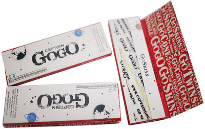 TANISHKA EXPORT Unbleached One 1/4 Natural Slow Burning Go GO Paper Unruled Small 13 gsm Carbon Paper(Set of 3, White)