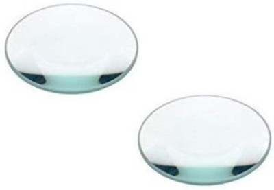 ERHIndia 2 pcs of Convex Lens (50 mm Diameter)(White)