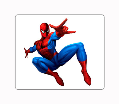 Ashvah Spiderman Cartoon Printed Premium Designer Mouse Pad for Computer/Laptop (22.5cm x 19cm) - C241 Non Slip Base Mousepad(Multicolor)