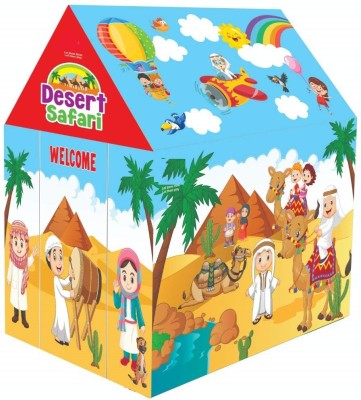 ARNIYAVALA Premium Quality Desert Safari Tent House for Indoor and Outdoor Fun(Multicolor)