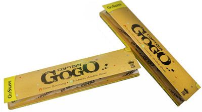 TANISHKA EXPORT Slow Burning Brown Small Unbleached Natural Go Go Paper Unruled Small 13 gsm Royal Executive Bond Paper(Set of 2, Multicolor)