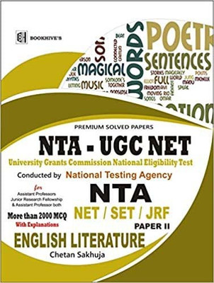 Nta Ugc Net/set/jrf Paper Ii English Literature Solved 2020(Paperback, BHI Editorials)