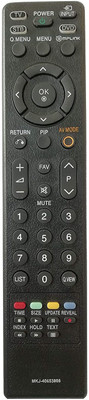 BhalTech MKJ-40653806 LED LCD Smart TV Univesal Compatible for  LG Remote Controller(Black)