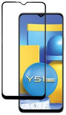INFINITYWORLD Edge To Edge Tempered Glass for VIVO Y51(Pack of 1)
