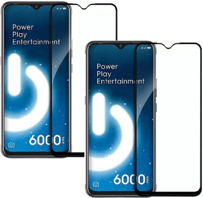 ISAAK Edge To Edge Tempered Glass for Tecno Spark Power 2 Air(Pack of 2)
