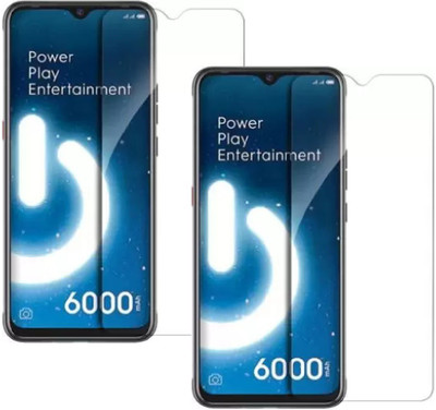 ISAAK Tempered Glass Guard for Tecno Spark Power 2 Air(Pack of 2)